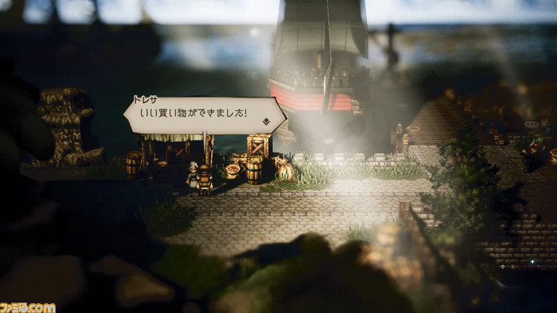 『オクトパストラベラー』新たにふたりの主人公が判明、ジョブを装備してキャラクターをカスタマイズする“バトルジョブ”も公開_02