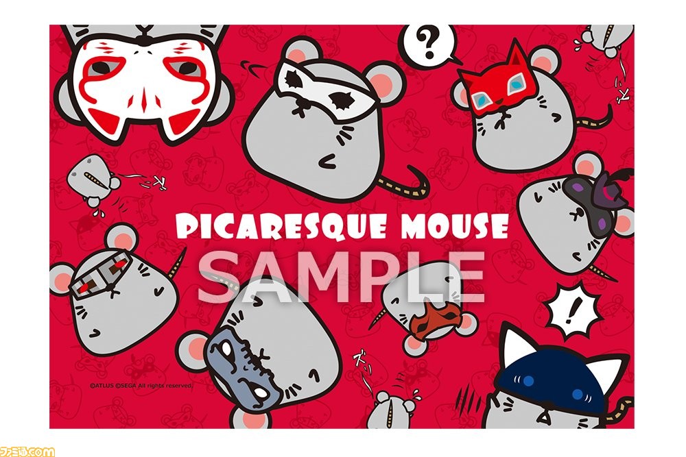 『ペルソナ5』缶バッジやトートバッグなど“Picaresque Mouse”シリーズ最新グッズの予約受付がスタート - ファミ通.com