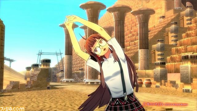 『ペルソナ3 ダンシング・ムーンナイト』、『ペルソナ5 ダンシング・スターナイト』風花と双葉のキャラクターVを公開_11