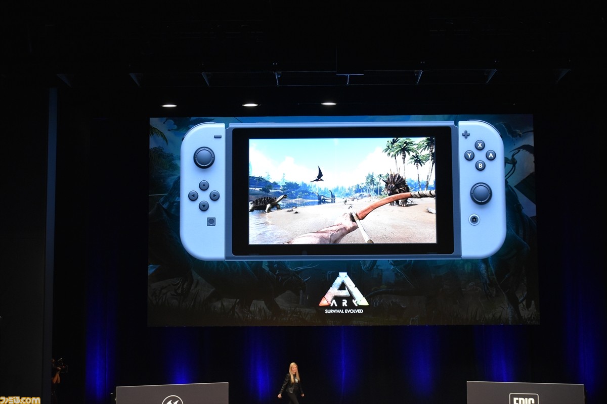 エピック ゲームズの講演で Nintendo Switch版 Ark Survival Evolved と フォートナイト へのリプレイ機能の実装が発表 Gdc 18 ファミ通 Com