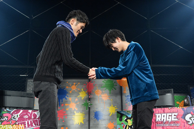 Rage スプラトゥーン2 大会 初代王者はtaso 速報リポート 優勝直後のtasoの4選手に直撃インタビュー ファミ通 Com ファミ通appvs