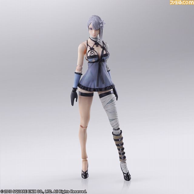 『ニーア レプリカント/ゲシュタルト』二刀流の女戦士“カイネ”が可動フィギュア化_01