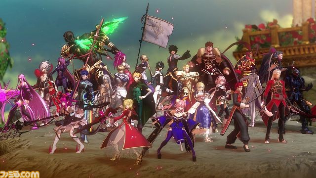 『Fate/EXTELLA LINK』テーマソングが入ったオープニング映像を公開!_06