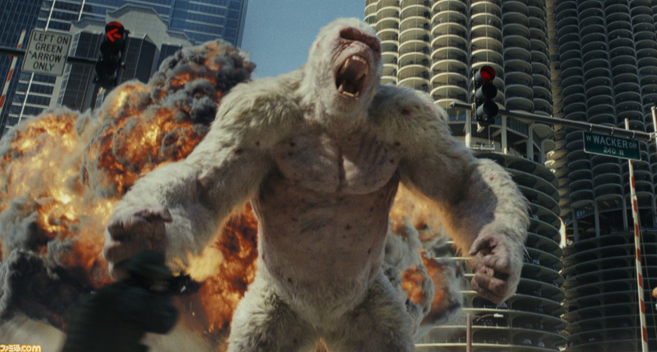 巨大怪獣パニック・アクション映画『ランペイジ 巨獣大乱闘』の試写会にファミ通読者をご招待【プレゼント】_01