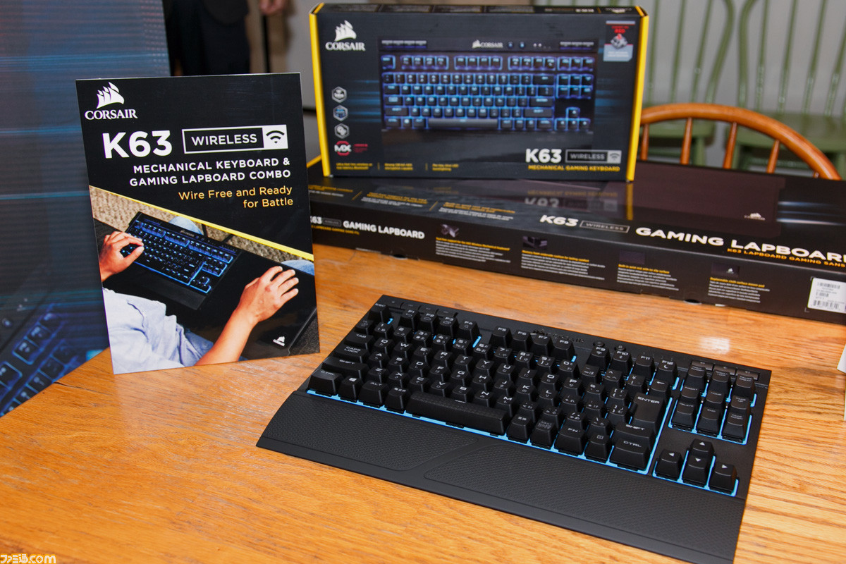 CORSAIR、ワイヤレスでゲームを快適に遊べるゲーミングマウスや