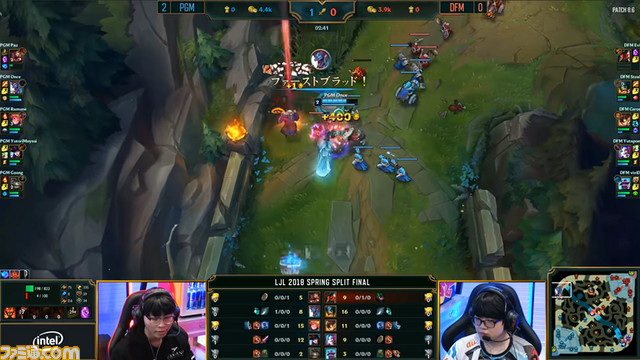 Pentagramが史上初のljl4連覇を達成 Lol プロリーグ Ljl 18 Spring Split 決勝戦リポート 拡大画像 ファミ通 Com