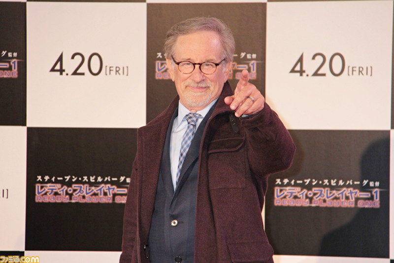 レディ・プレイヤー1』ジャパン・プレミア開催 スピルバーグ監督、13年