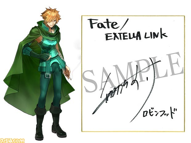 『Fate/EXTELLA LINK』声優・鳥海浩輔さんのサイン色紙が当たる予約キャンペーンが開催_03