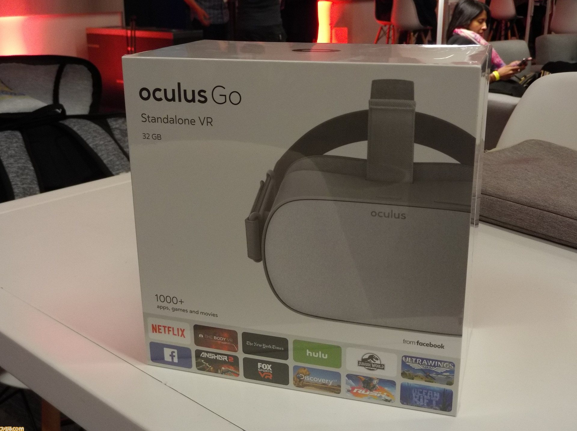 Oculus Goを早速開封 トライ Vrコンテンツだけじゃなく非vr系のパーソナルビューワーとしてもアリな感じ ファミ通 Com