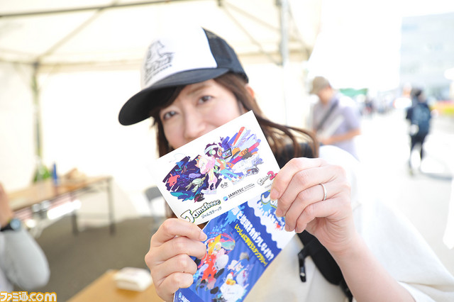 『スプラトゥーン2』Jamsteeec、イラストリポート。“イカ4コマ”でおなじみ高橋きの先生がフォトスポットや塗り絵を堪能！ _08