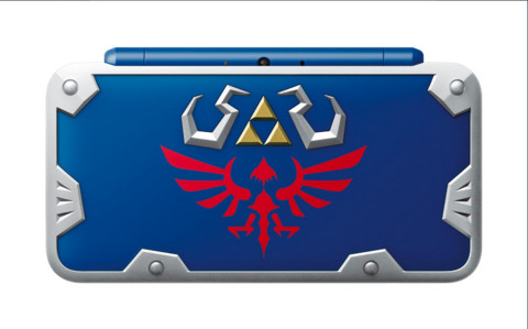 ゼルダの伝説』ハイリアの盾型Newニンテンドー2DS LL、マイ