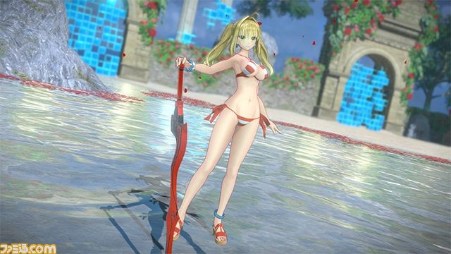 『Fate/EXTELLA LINK』マルチプレイモード紹介動画を公開、DLC水着姿のネロと玉藻の前も登場_06