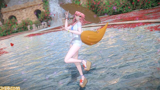 『Fate/EXTELLA LINK』マルチプレイモード紹介動画を公開、DLC水着姿のネロと玉藻の前も登場_04