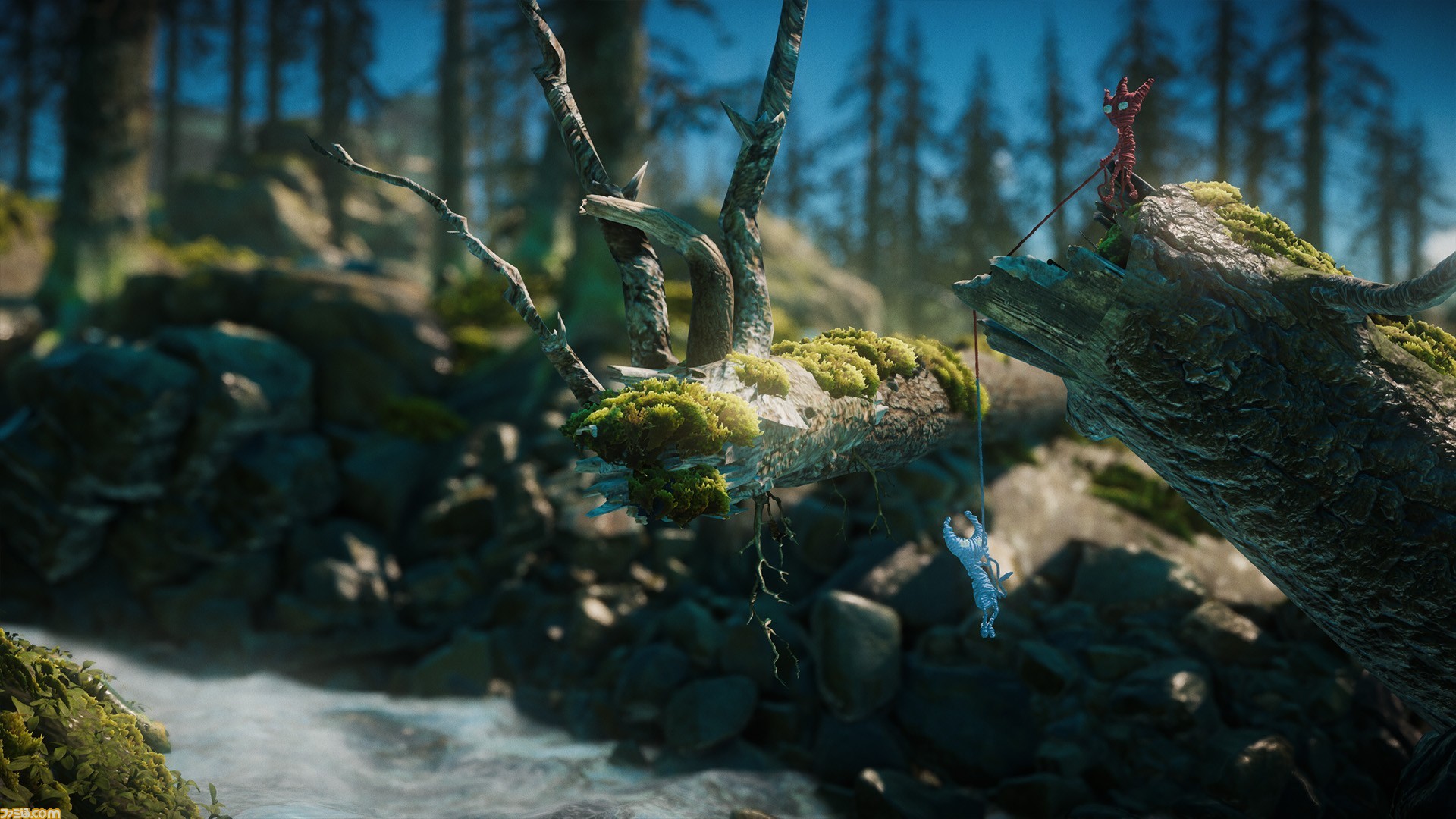 Unravel Two サプライズ発表 配信開始された毛糸人形アクションを早速プレイ 協力プレイでアクションがシンクロすると超気持ちいい ファミ通 Com