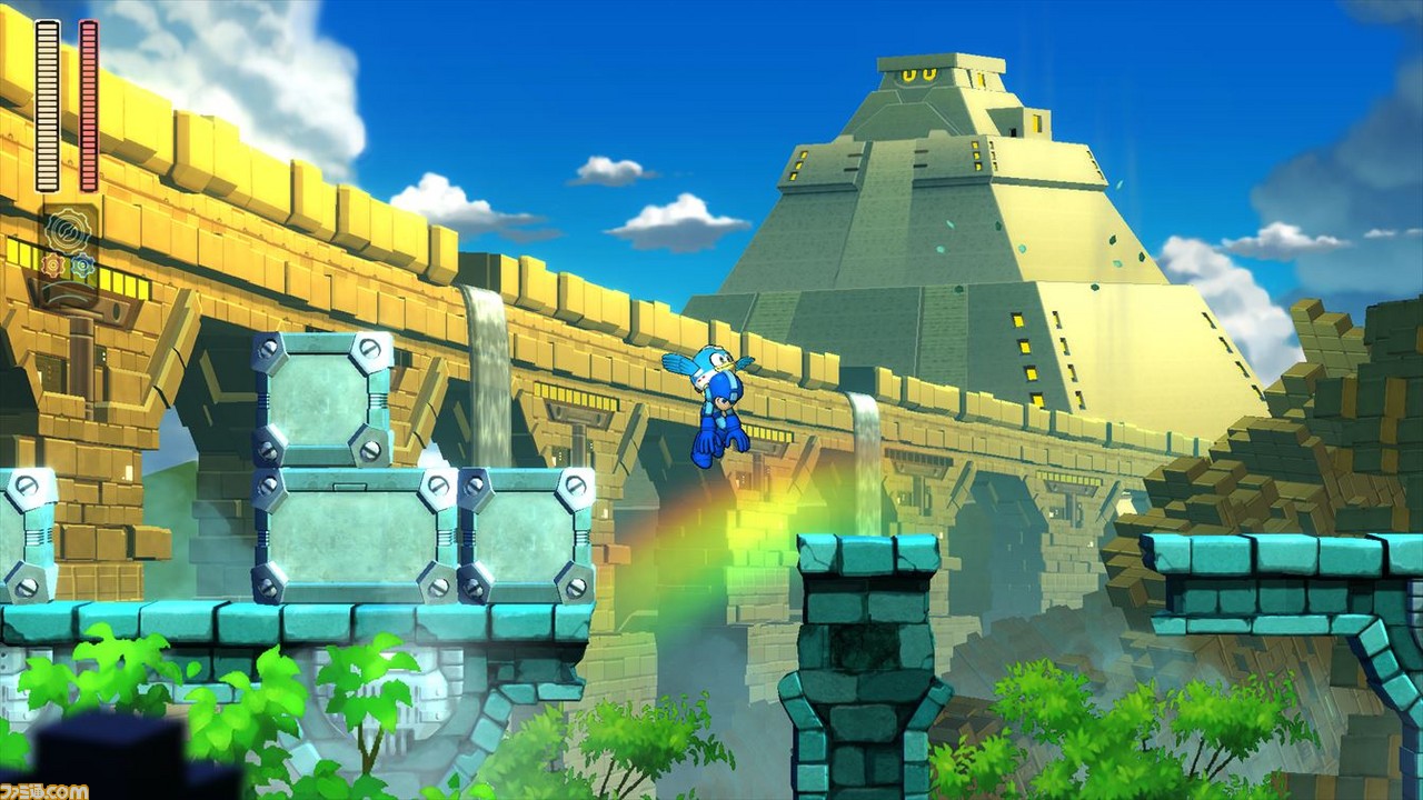 『ロックマン11 運命の歯車!!』プレイインプレッション 新要素“ダブルギアシステム”がアツイ!【E3 2018】_10