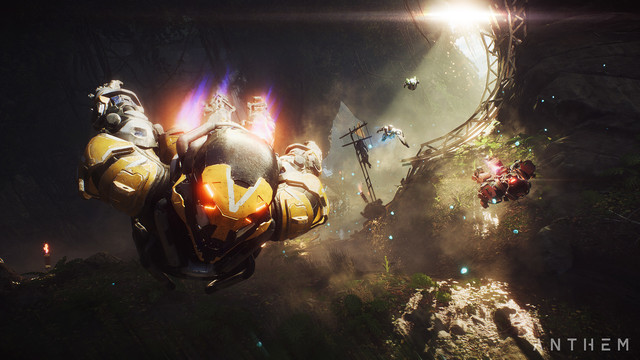 Tps系アクションrpg Anthem 開発者に チームが考える Destinyとの違い から エヴァ初号機カラー のスーツの謎までいろいろ聞いた 拡大画像 ファミ通 Com