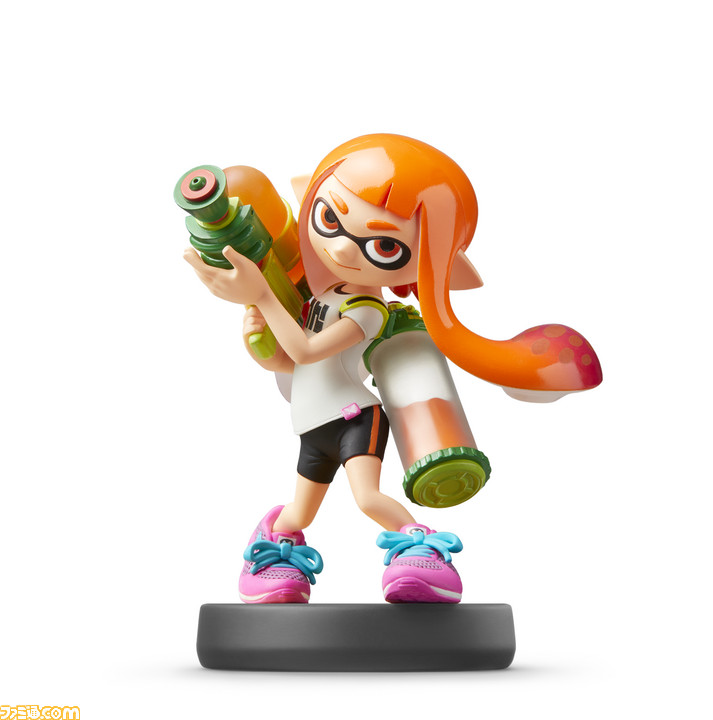 スプラトゥーン2 と 大乱闘スマッシュブラザーズ Special の新作amiibo 合計5種類が発売決定 ファミ通 Com