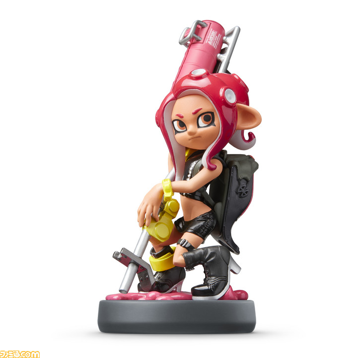 amiibo タコガール amiiboスプラトゥーン 大乱闘スマッシュブラザーズ