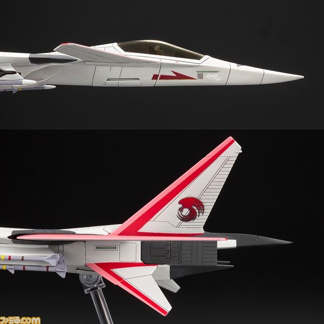 『エースコンバット インフィニティ』の架空機“XFA-27”がプラモデル化、塗装済みと未塗装モデルが登場_07