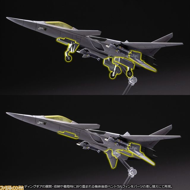 『エースコンバット インフィニティ』の架空機“XFA-27”がプラモデル化、塗装済みと未塗装モデルが登場_15