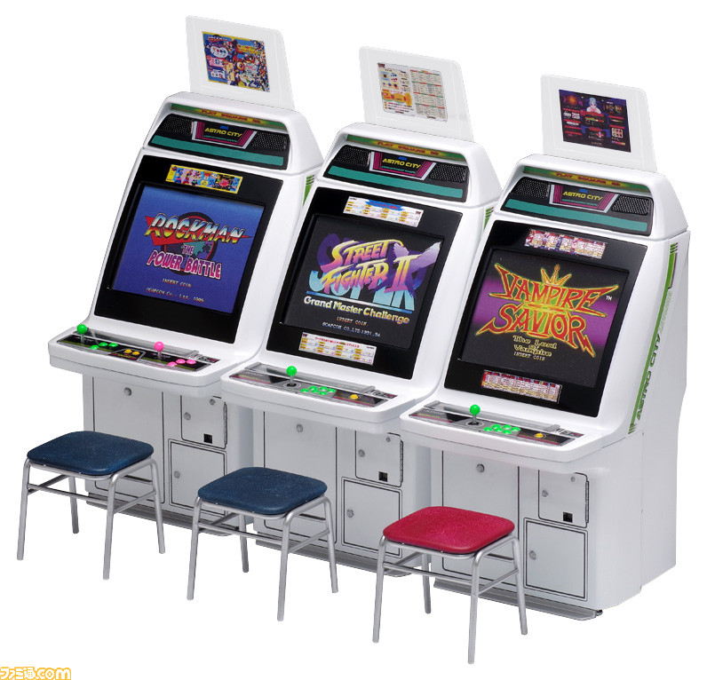 セガ製アーケードゲーム筐体 アストロシティ のプラモデルが今度はカプコンタイトルで登場 ファミ通 Com セガ製アーケードゲーム筐体 アストロシティ のプラモデルが今度はカプコンタイトルで登場 ファミ通 Com