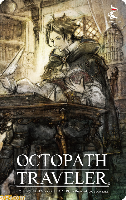 『OCTOPATH TRAVELER（オクトパストラベラー）』“SQUARE ENIX CAFE”でのコラボカフェの詳細が判明_02