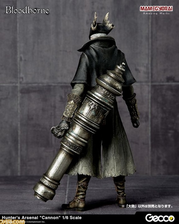 Bloodborne』仕掛け武器“教会の石鎚”、“大砲”、“獣肉断ち”がフロム