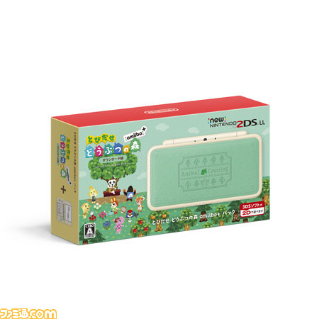 Newニンテンドー2DS LL、『マイクラ』のクリーパーや『どうぶつの森』をイメージした特別なデザインを7月19日から順次発売 - ファミ通.com