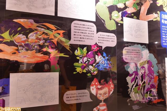 タワーレコード“スプラトゥーン展”リポート！ 『スプラトゥーン』の歴史やキャラクター、ステージ、ブキ＆ギアに関する秘話満載!!_23