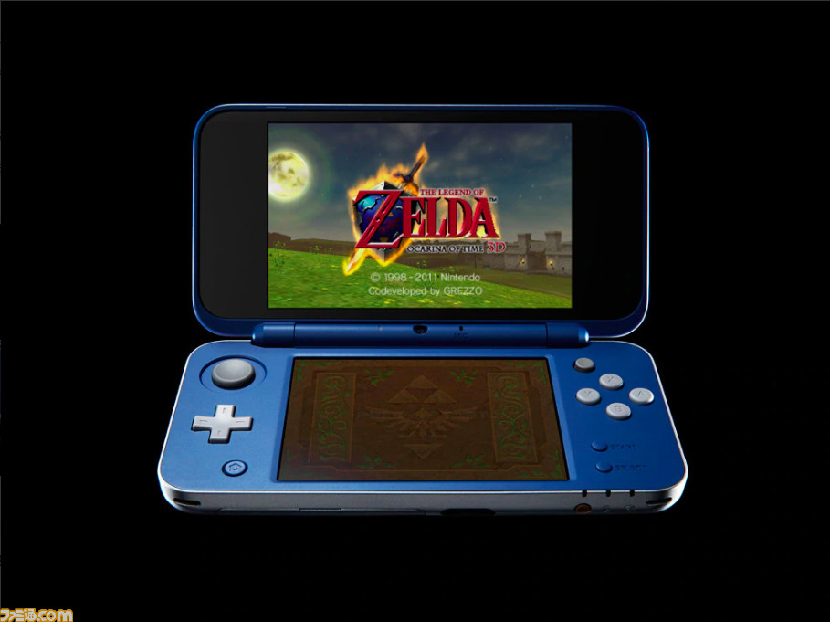 ゼルダの伝説』ハイリアの盾型Newニンテンドー2DS LL、マイ