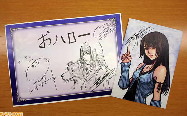 野村哲也氏直筆リノアも！『ディシディアFF』花澤香菜さん＆高野麻里佳