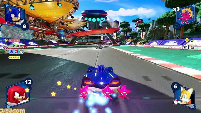 チームワークが勝利のカギとなる! 『チームソニックレーシング』ゲーム紹介映像“チームアクション”編を公開_05