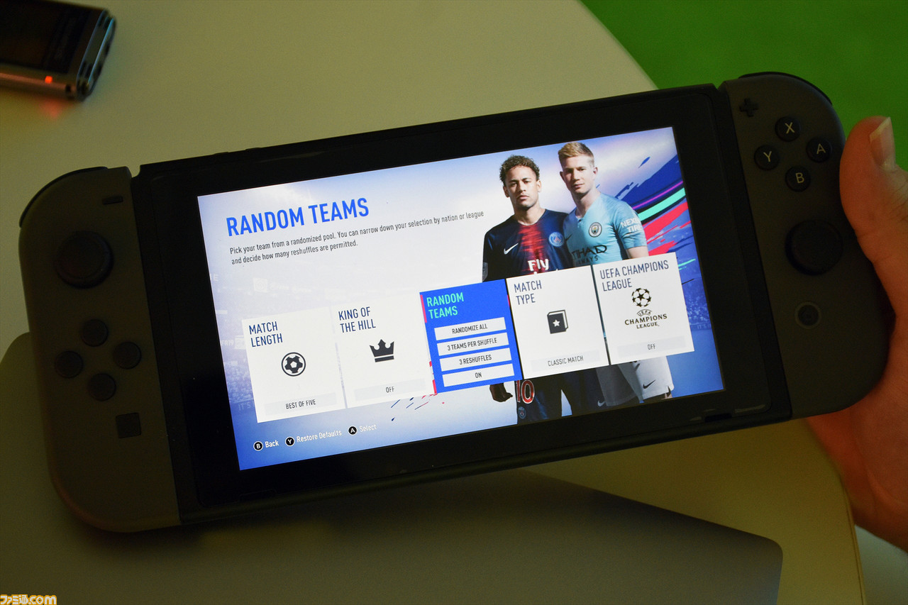 Fifa 19 オンライン機能の搭載など さらに進化を果たしたnintendo Switch版の魅力を開発者が語る Gamescom 18 ファミ通 Com
