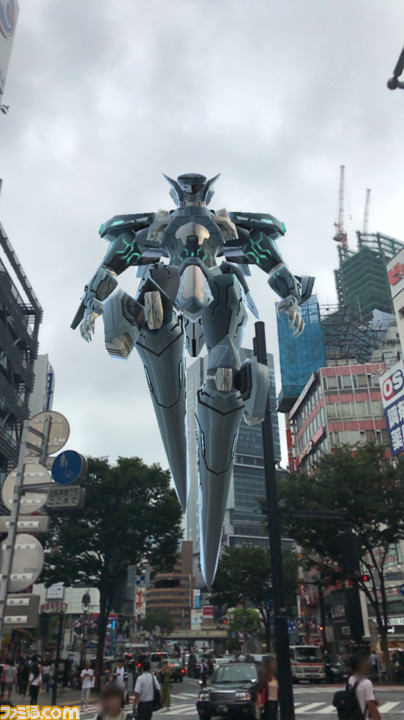 渋谷上空でジェフティとアヌビスがバトル Anubis Zone Of The Enders M Rs 発売記念イベントをリポート ファミ通 Com