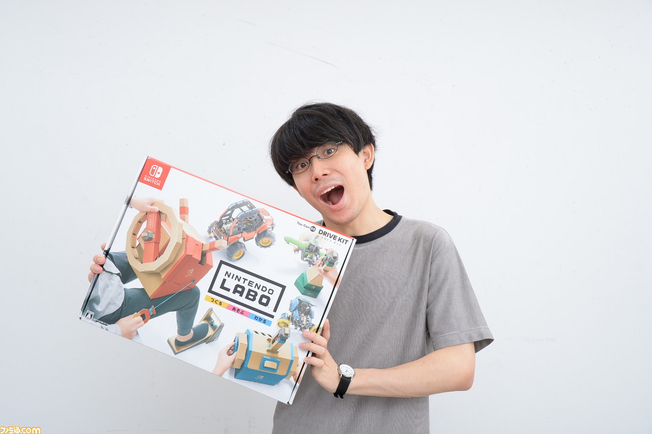 『Nintendo Labo Toy-Con 03: Drive Kit（ドライブキット）』プレイリポート！ 3つのToy-Conでクルマ