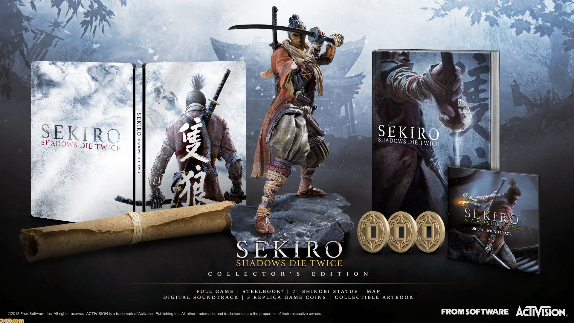 SEKIRO: SHADOWS DIE TWICE』本日（9月10日）予約受付が開始、イー