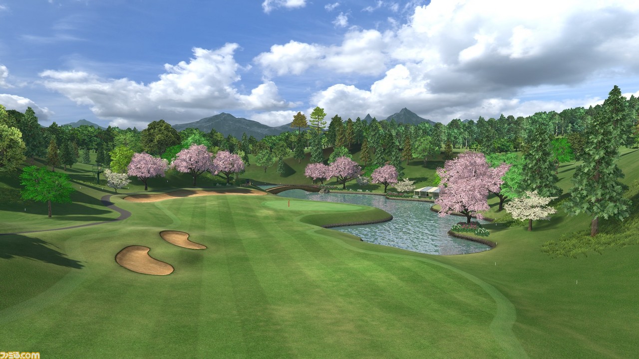 みんなのgolf Vr まるでゴルフ場にいるかのような感覚で 手軽にゴルフが楽しめる キャディも大きくなった ファミ通 Com