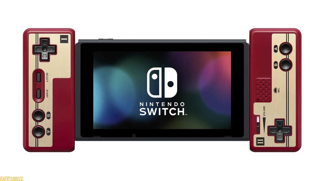 Nintendo Switch用ファミコン風コントローラが発売決定、9月19日より 
