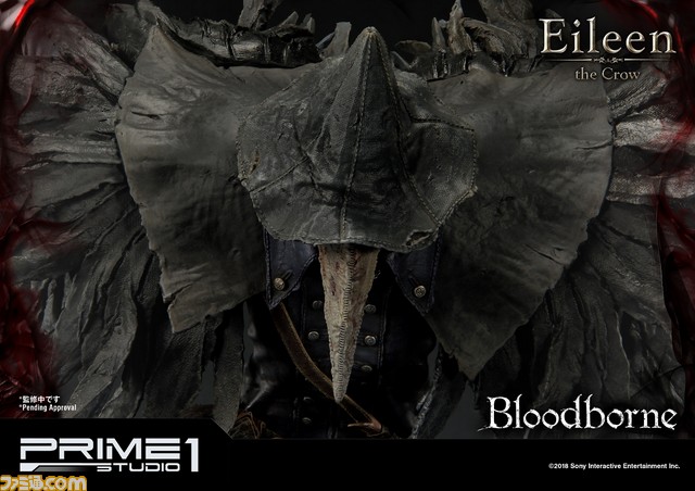 Bloodborne 狩人狩り アイリーンが全高約70cmのスタチューに 慈悲の刃 を振るう姿で登場 ファミ通 Com