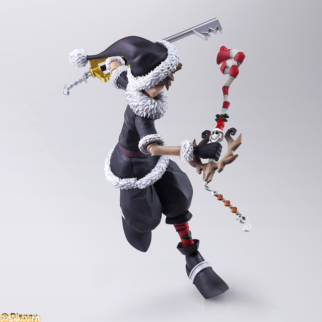 『キングダム ハーツII』ソラのアクションフィギュア、ハロウィンとクリスマスバージョンが発売決定_06