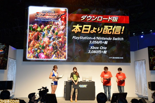 押切蓮介先生も登場！　『カプコン ベルトアクション コレクション』ステージリポート【TGS2018】_17