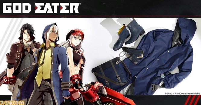 God Eater ゴッドイーター リンドウ ソーマ アリサのアウターや腕時計などコラボ商品が登場 本日 9月21日 より予約開始 ファミ通 Com