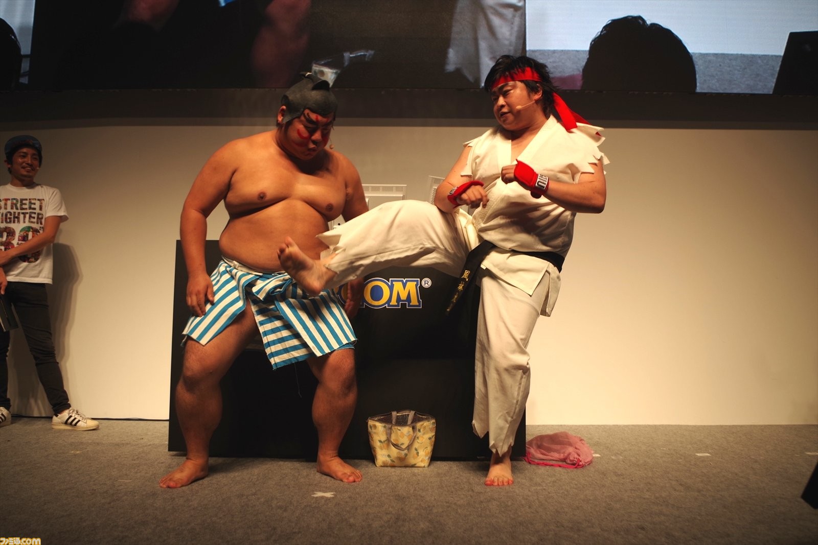 本田とリュウが乱入 関連情報も目白押しの ストリートファイター イベントステージ Tgs18 ファミ通 Com