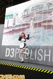 ホストガール姿の後藤邑子さんがサプライズ登場! “ドリームクラブ パフォーマーズ”が『EDF: IRON RAIN』にチャレンジ【TGS2018】_04