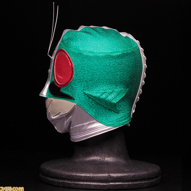 初代タイガーマスク専属職人が手掛けた『仮面ライダー1号』のプロレスマスクが登場! 価格は91800円_02