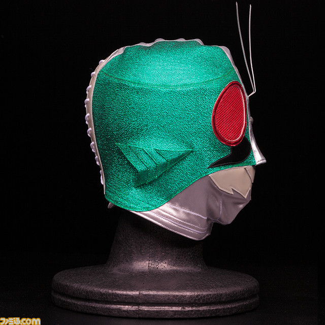 初代タイガーマスク専属職人が手掛けた『仮面ライダー1号』のプロレスマスクが登場! 価格は91800円_04