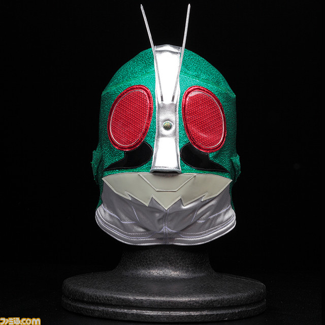 初代タイガーマスク専属職人が手掛けた『仮面ライダー1号』のプロレスマスクが登場! 価格は91800円_05