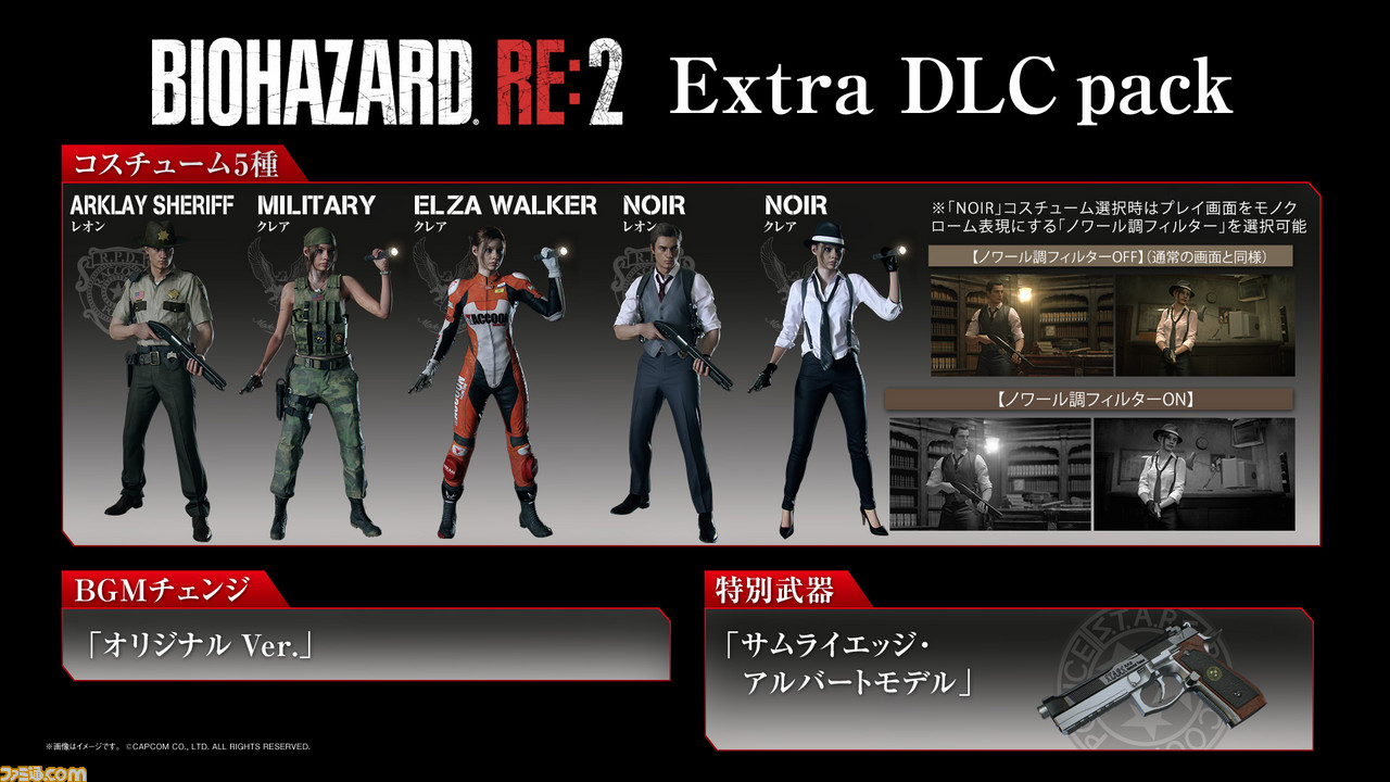 衣装 バイオハザードre2 mod クレア Bio re2