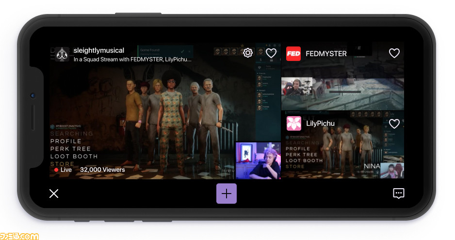 バトロワ系ゲームに最適 Twitchが4人メンバーの配信映像をまとめて流す Squad Stream 機能を発表 ファミ通 Com