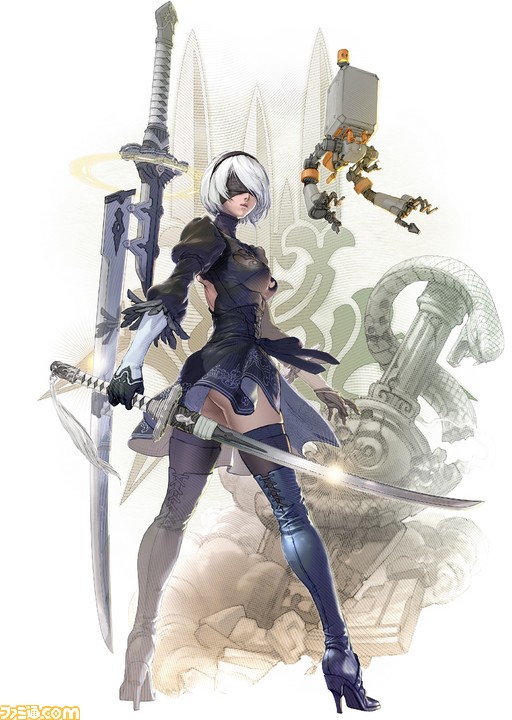 ソウルキャリバーvi に Nier Automata から 2b が参戦決定 2b を紹介するpvも公開 ファミ通 Com